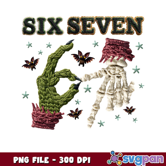 Six seven png, chistmas png, christmas cards​ png