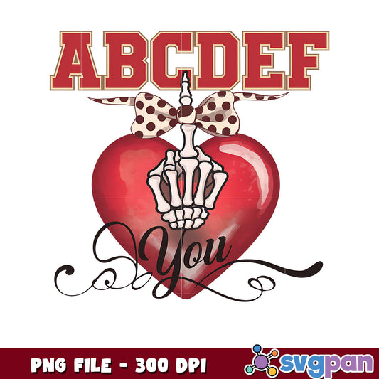 Skeleton Hand Heart PNG Design, Perfect for Gifts