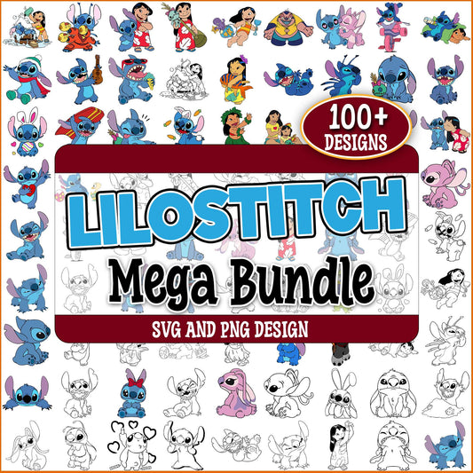 Sketch lilostitch svg bundle