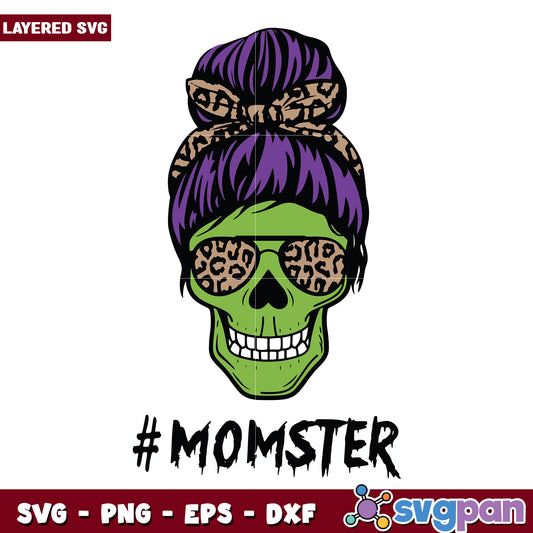 Skull momster svg, halloween toys svg, halloween autumn svg