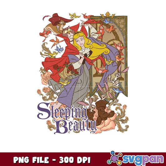 Sleeping Beauty PNG Disney Art