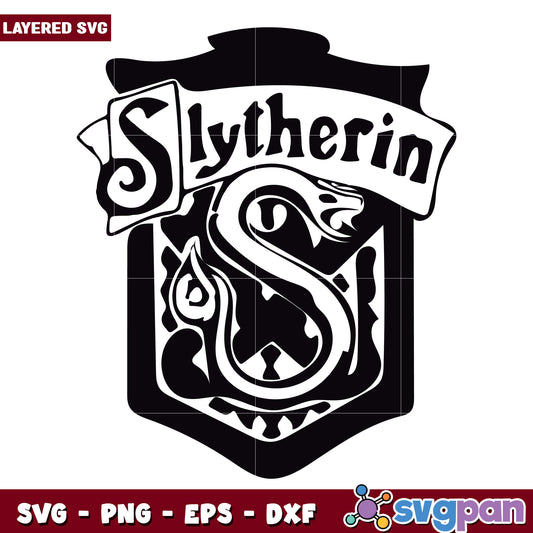 Slytherin family logo harry potter svg, harry potter 2025 svg