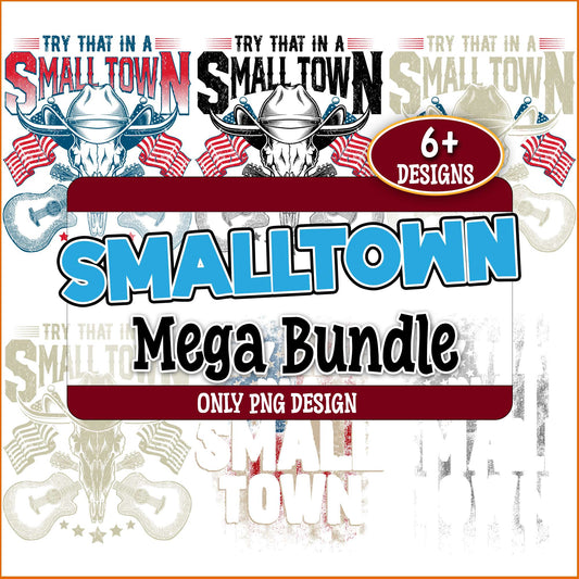 Small town png bundle