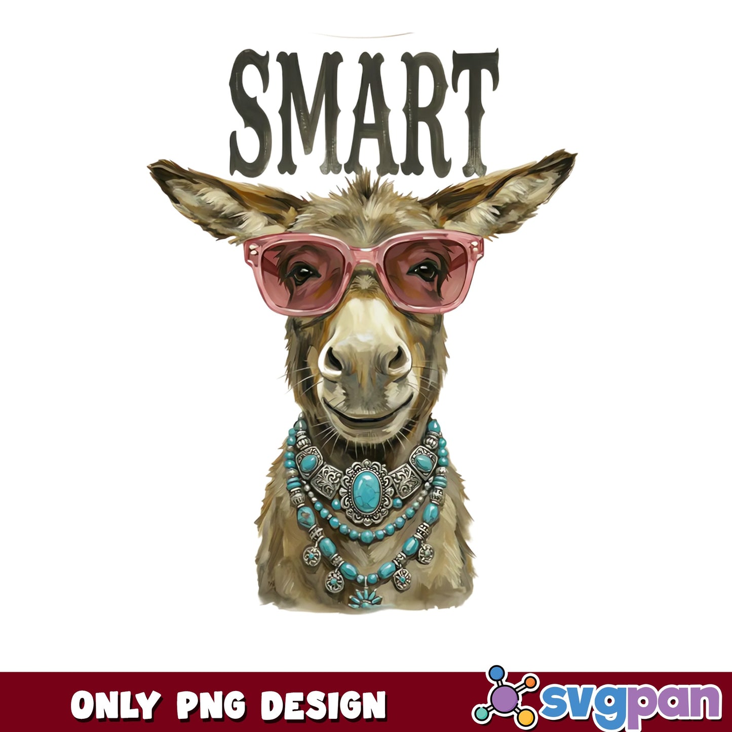 Smart Ass Donkey PNG, Funny Western Donkey, Sarcastic PNG