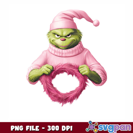 Sneaky grinch png, christmas bell png, grinch grumpy png