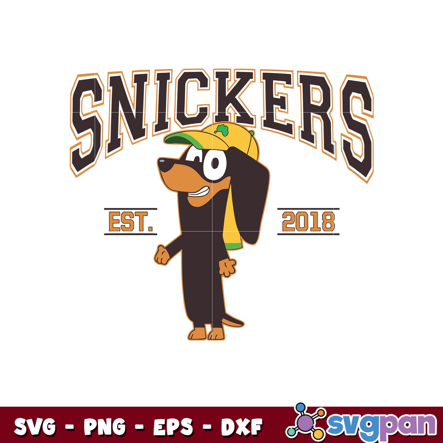 Snickers et 2018 design svg