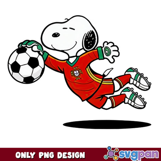 Snoopy Portugal Soccer PNG, Peanuts Football PNG, Soccer PNG