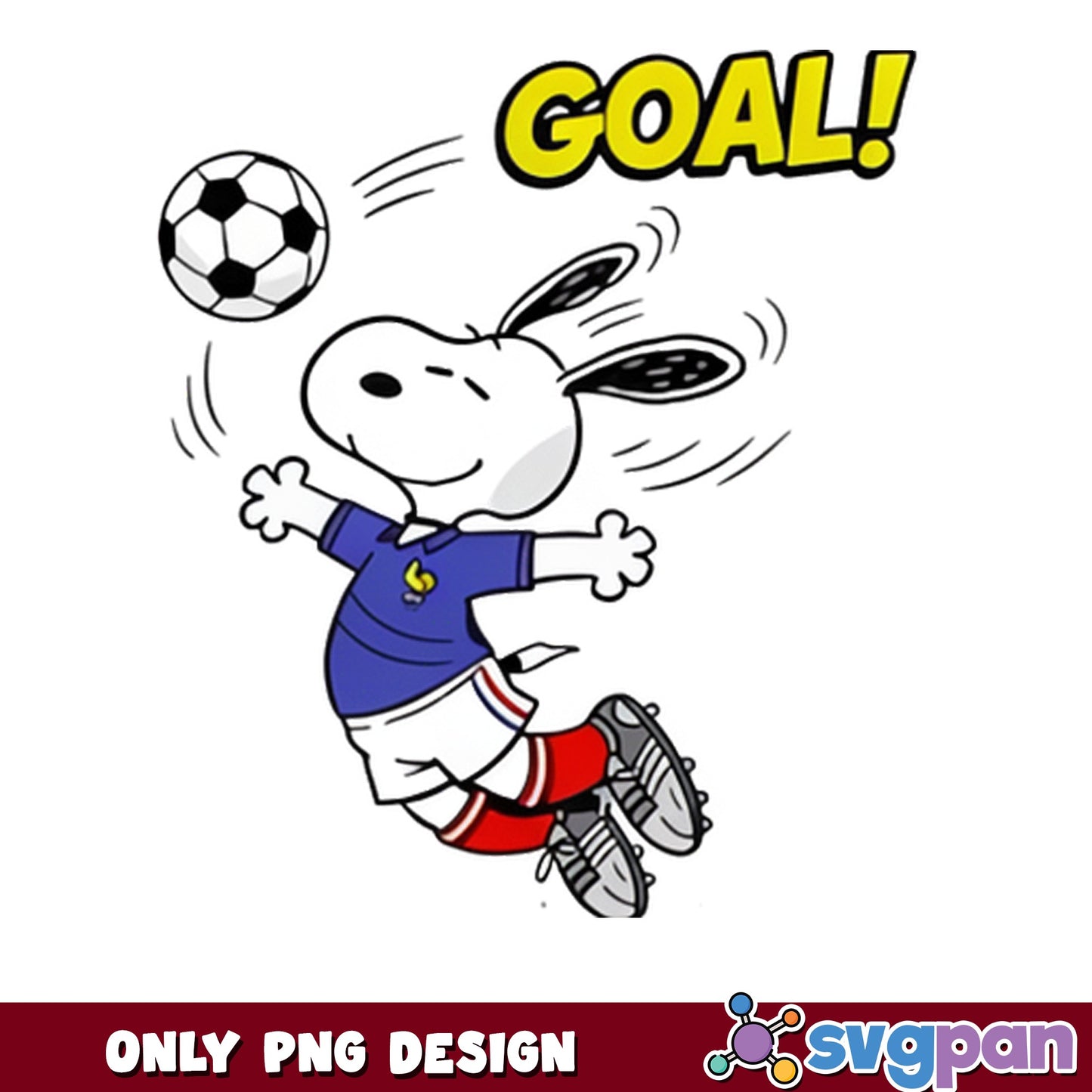 Snoopy Soccer Goal PNG, Peanuts Football PNG, Soccer Player PNG
