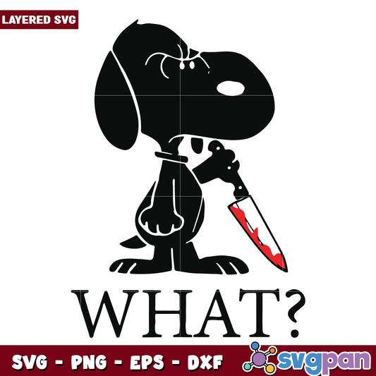 Snoopy halloween svg, funny halloween svg, spooky characters svg