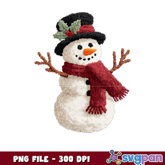 Snow man png, cartoon png, christmas lights png