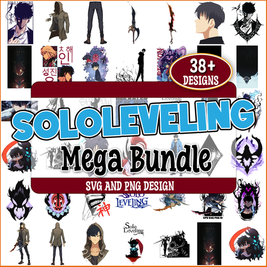 Solo leveling svg bundle