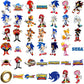 Sonic set png bundle, sonic the hedgehog 2 png, sonic games png