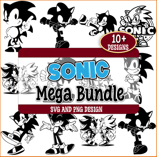 Sonic svg bundle