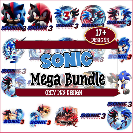 Sonic the hedgehog png bundle