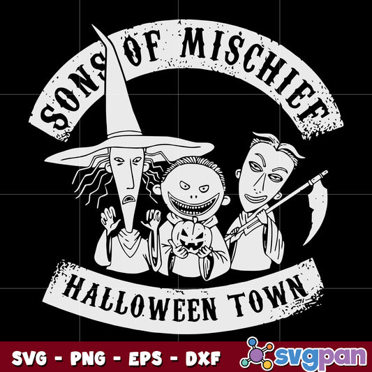 Sons Of Mischief Halloween Town svg