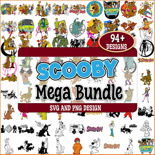 Sooby doo set svg bundle