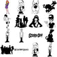 Sooby doo set svg bundle, scooby doo characters svg, scooby doo svg