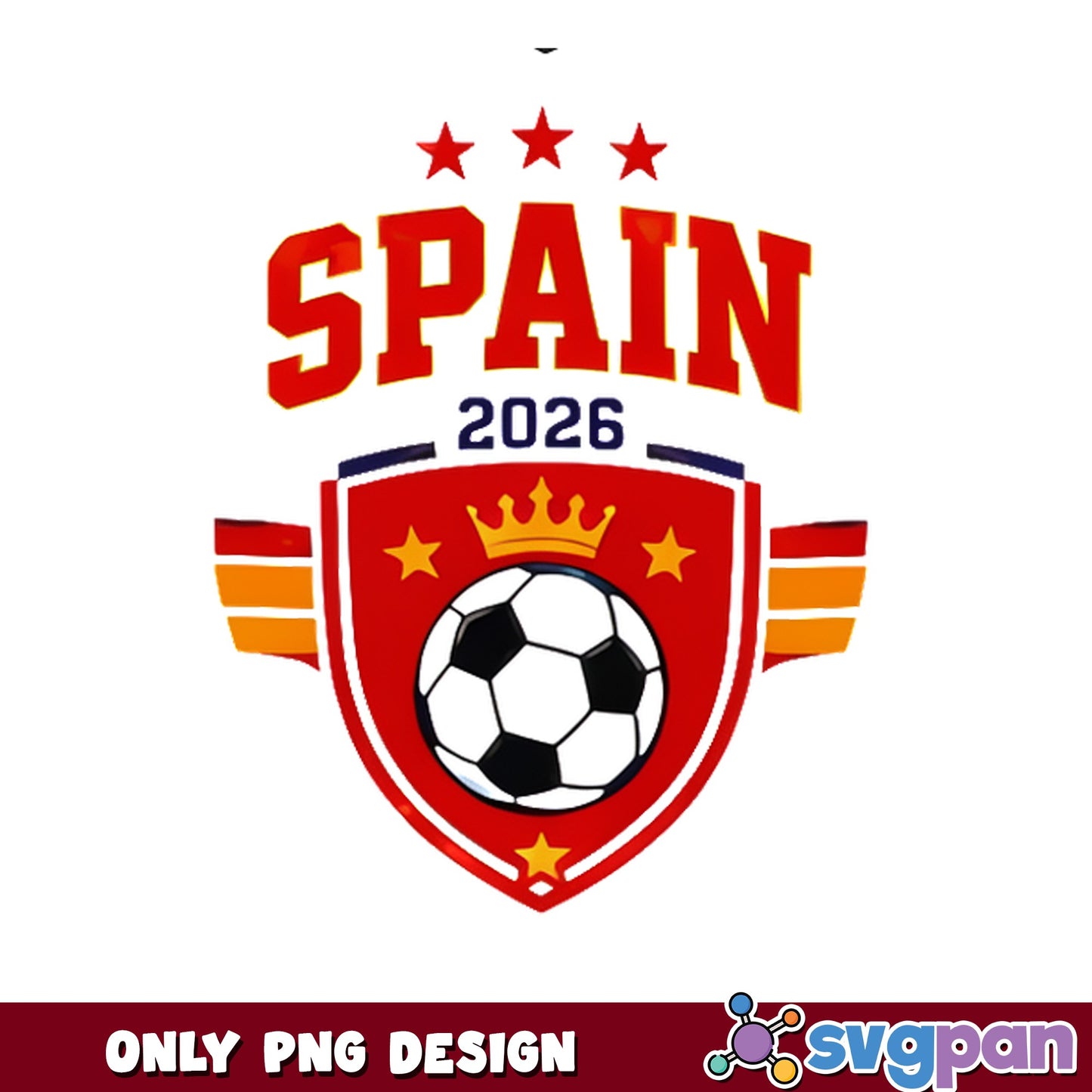Spain Soccer 2026 World Cup PNG, Spain Football PNG, Soccer PNG
