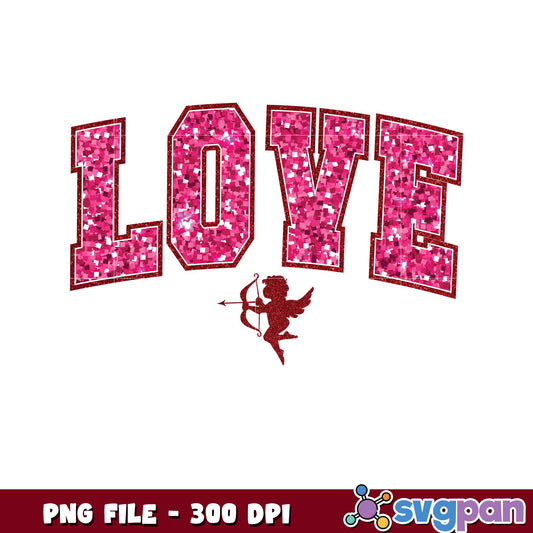 Sparkling Love Graphic Design, Perfect for Celebrations