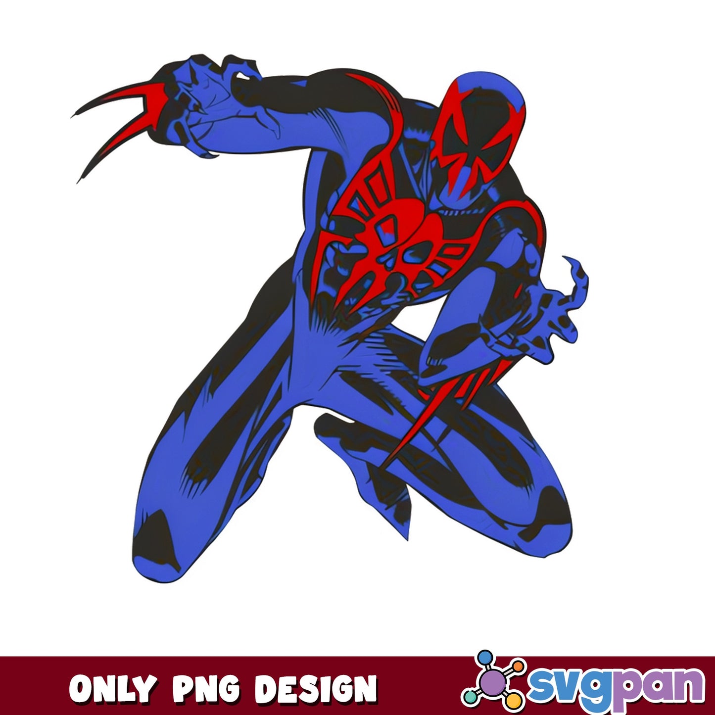 Spider-Man 2099 PNG, Marvel Superhero PNG, Spiderman PNG