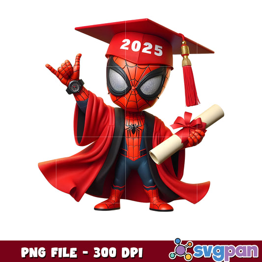 Spider-man Tom graduate png, spider man 2 png, the graduate png