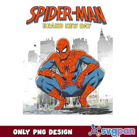 Spiderman Brand New Day PNG, Marvel Superhero PNG, Comic PNG