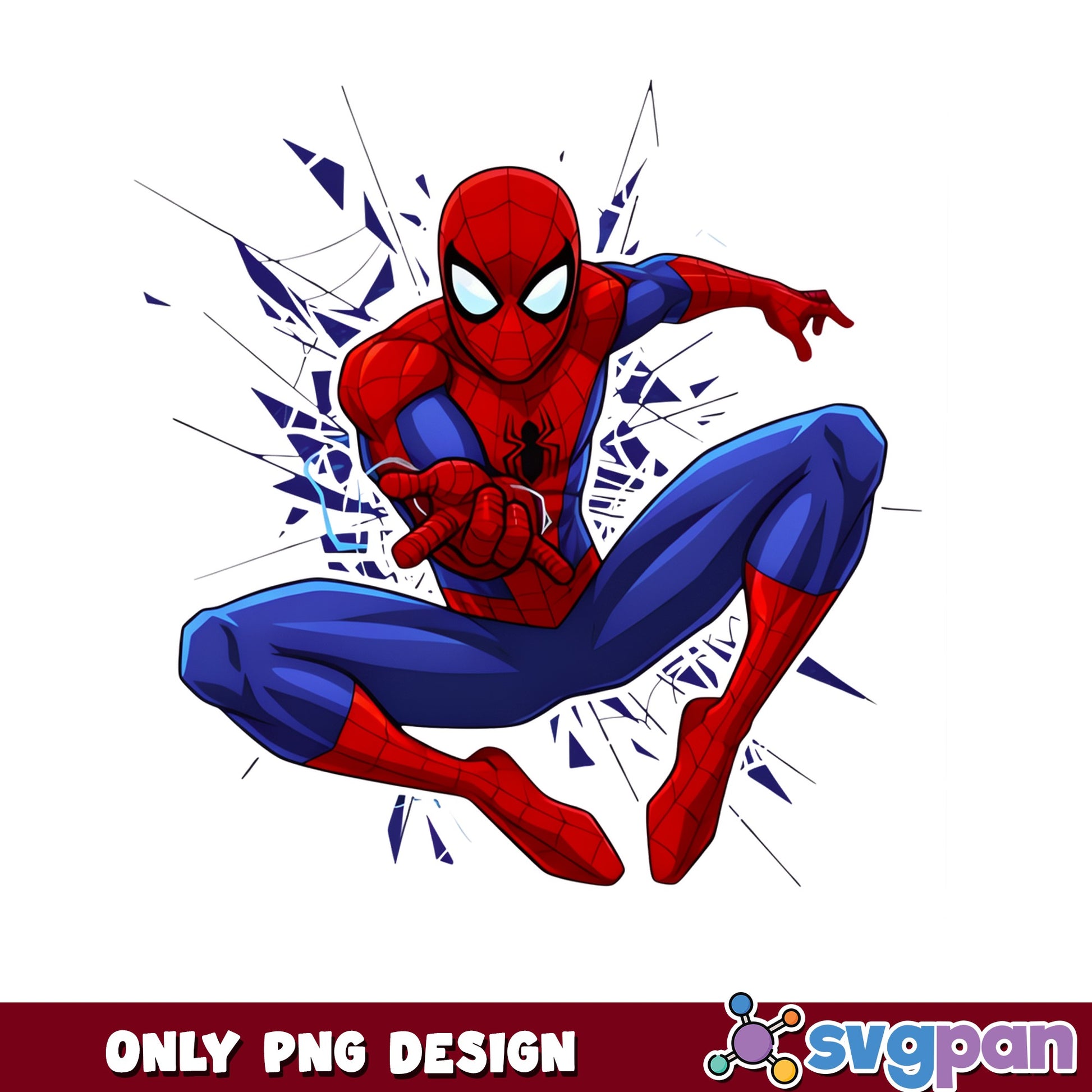 Spiderman PNG Sublimation Design, Marvel Superhero PNG, Spider Man PNG