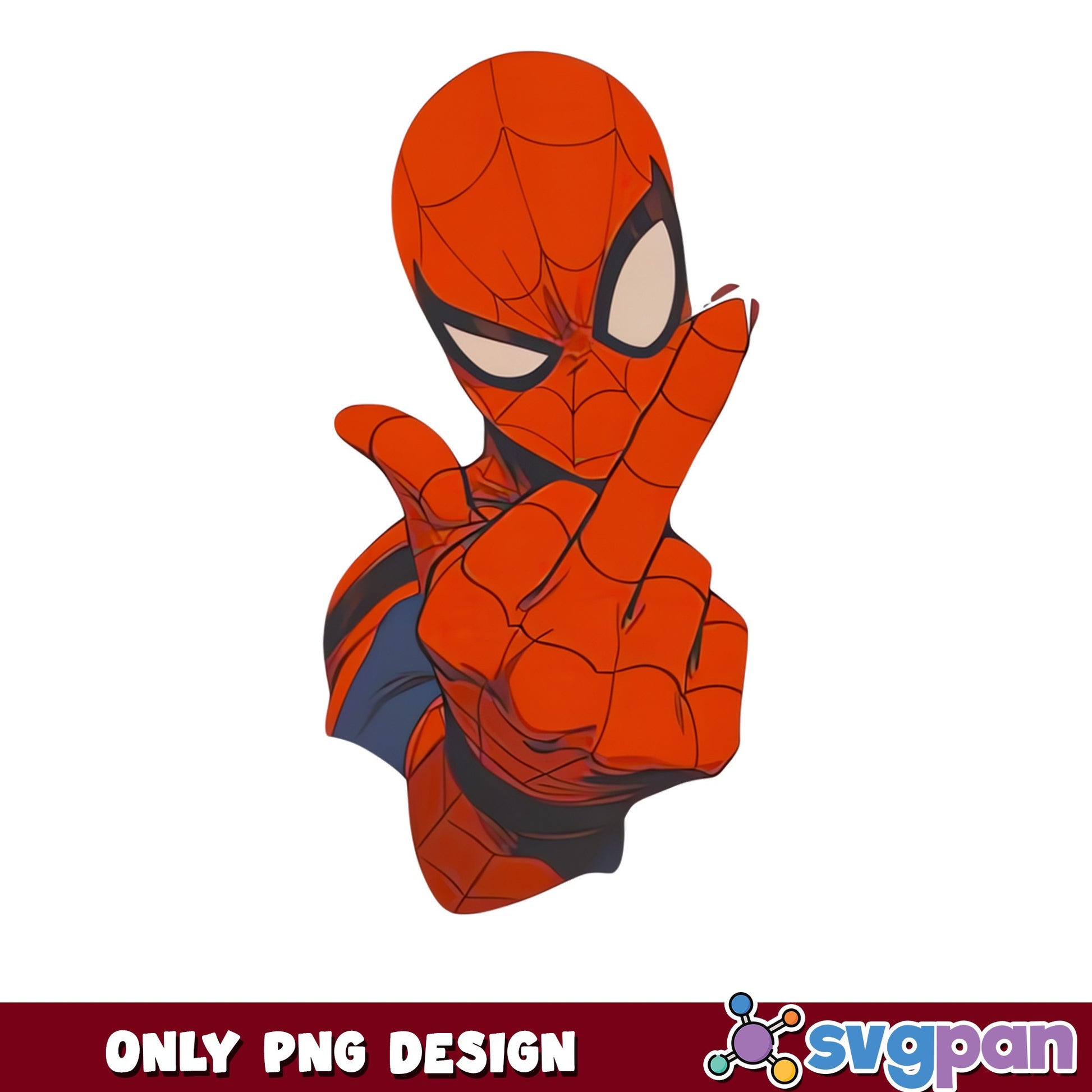 Spiderman Web Shooting Pose PNG, Marvel Superhero PNG, Spider-Man PNG