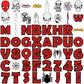 Spider man alphabets svg bundle, spider man movies svg, spider man svg