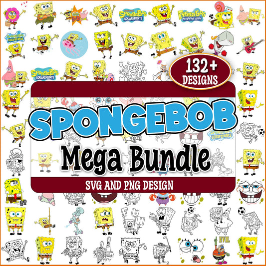 Spongebob funny svg bundle