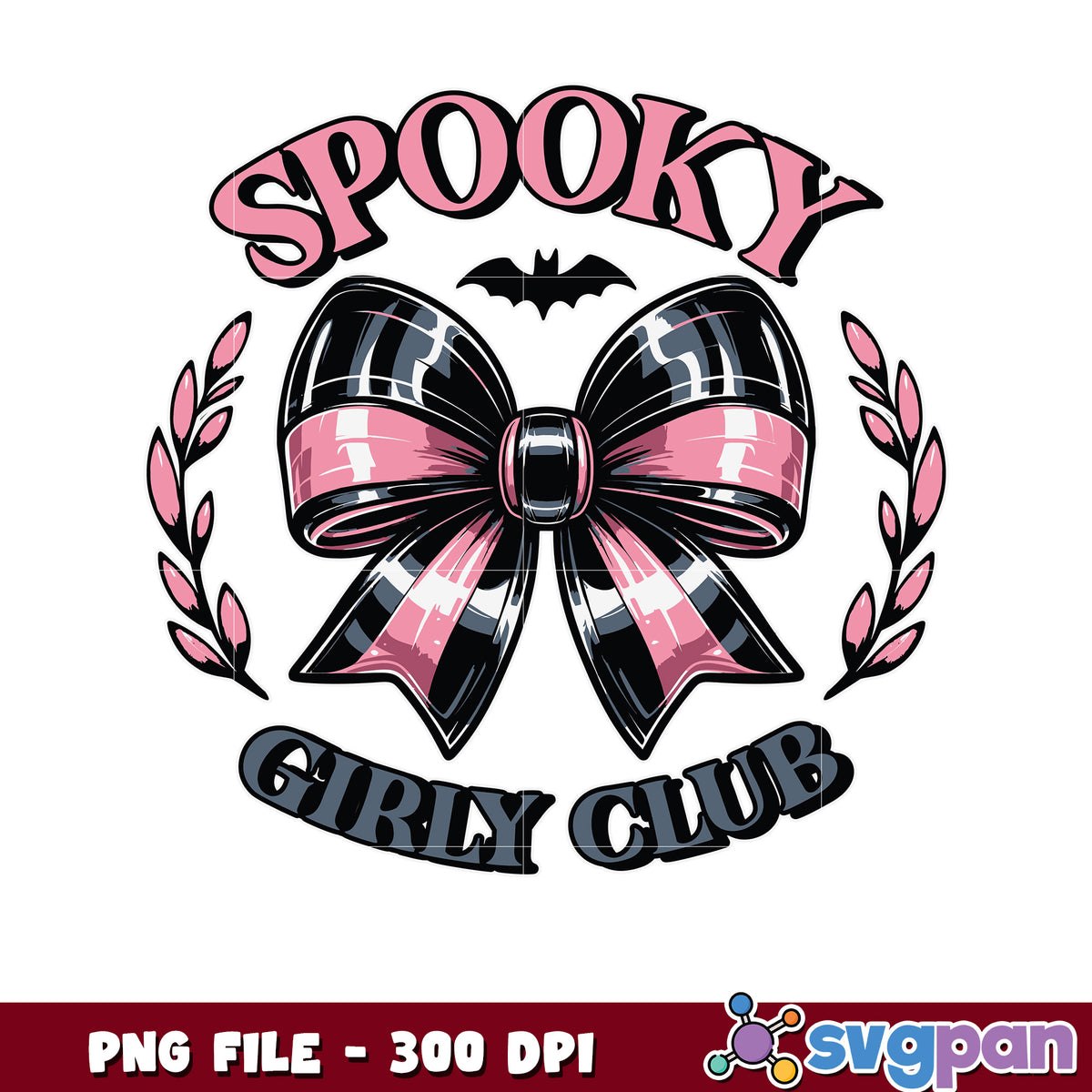 Spooku girly club png, scary characters png, halloween holiday png