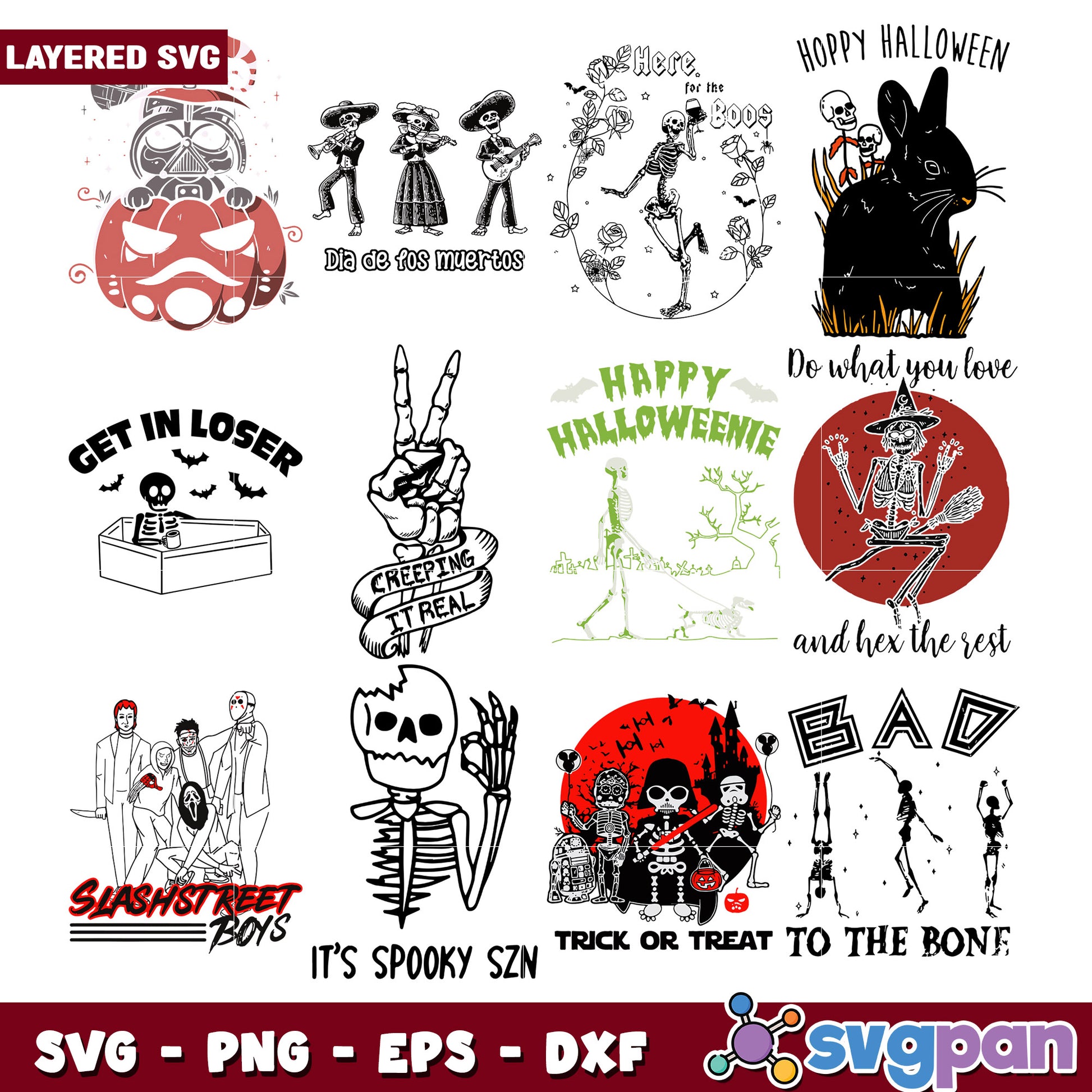 Spooky Halloween SVG Bundle for Creative Crafts