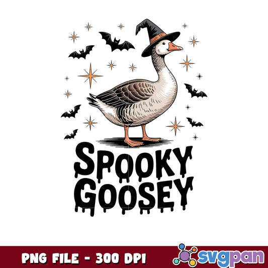 Spooky goosey png, halloween costume png, halloween quotes png