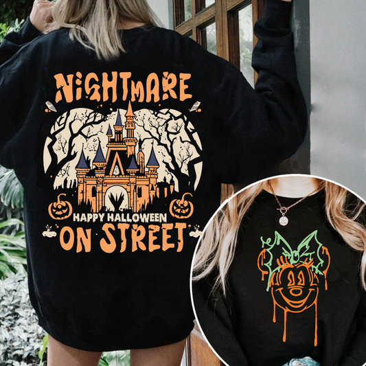 Spooky halloween nightmare png, halloween candy png , halloween cartoons png