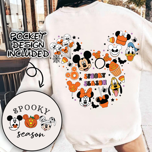 Spooky season png, halloween candy png , halloween cartoons png