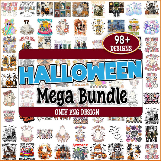 Spooky season png bundle