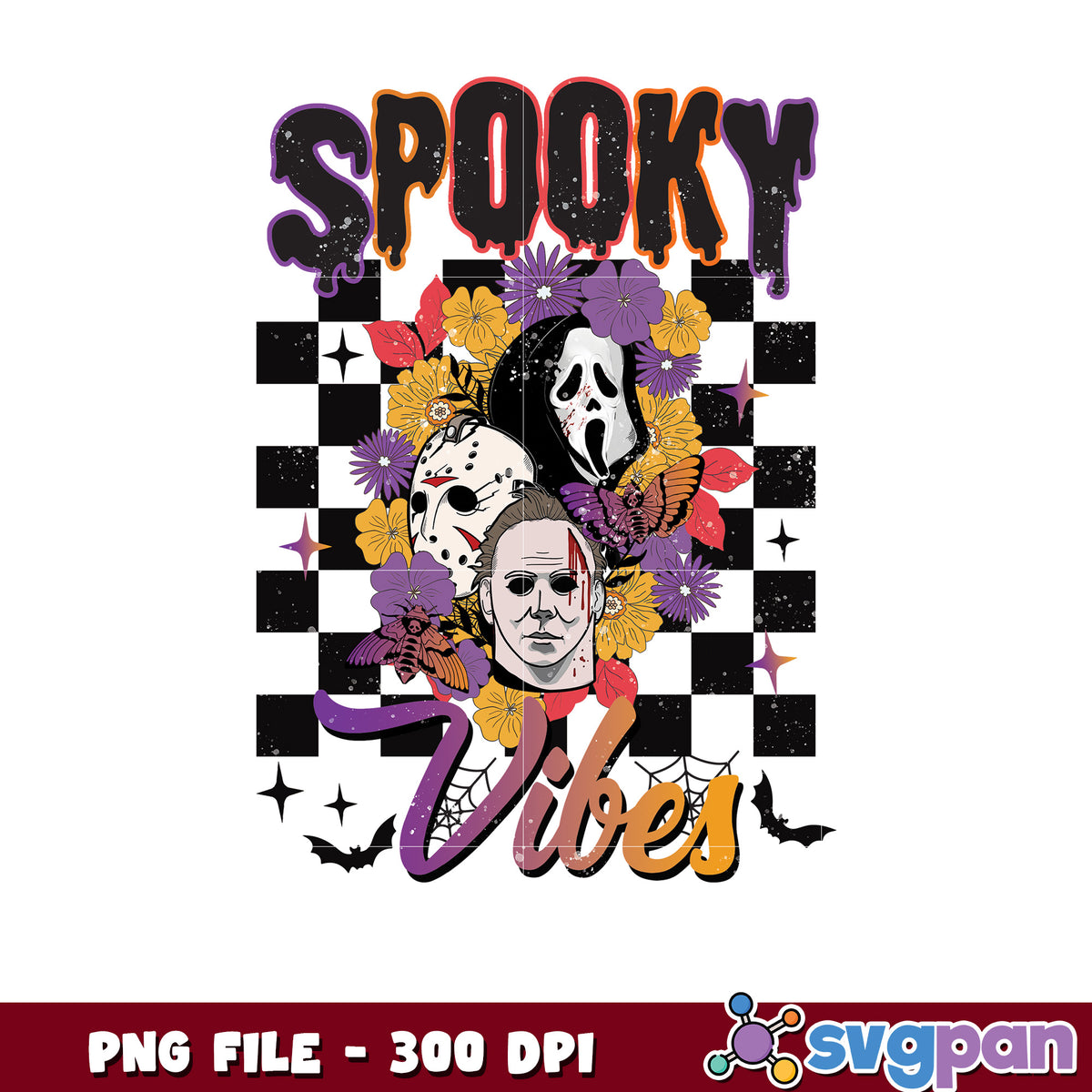 Spooky vibes halloween png, halloween png, halloween holiday png