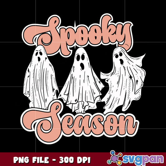 Spooy season halloween ghost png, halloween ghost  png, spooky season png