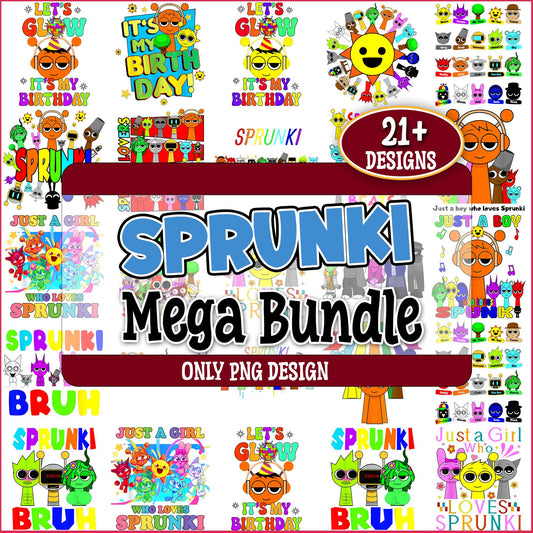 Sprunki png bundle