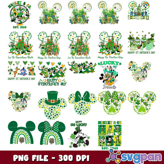 St Patricks Day Bundle PNG Files for Crafts