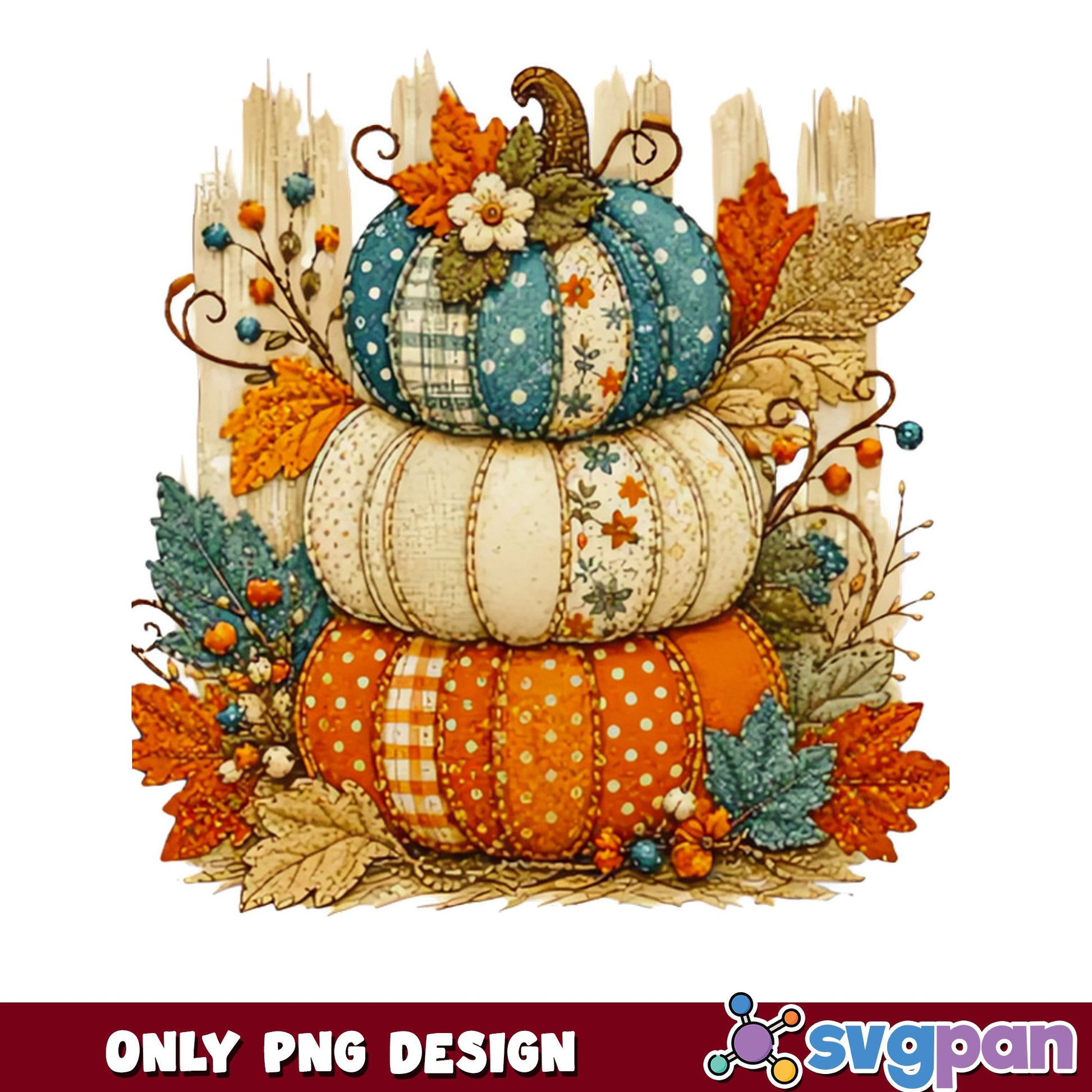 Stacked Pumpkins Fall PNG, Autumn Pumpkin Clipart PNG, Thanksgiving PNG