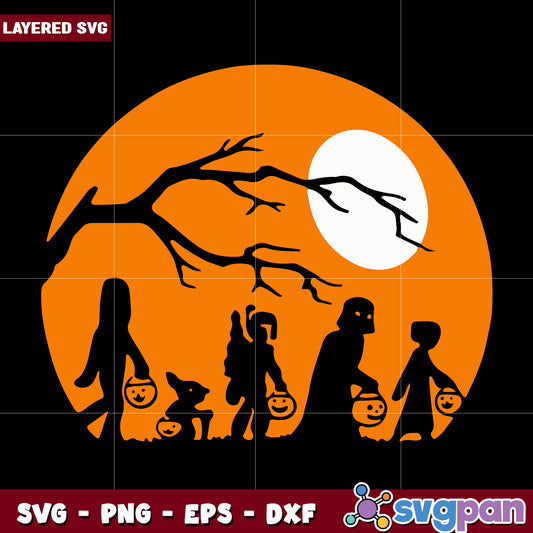 Star war Halloween svg, funny halloween svg, spooky characters svg