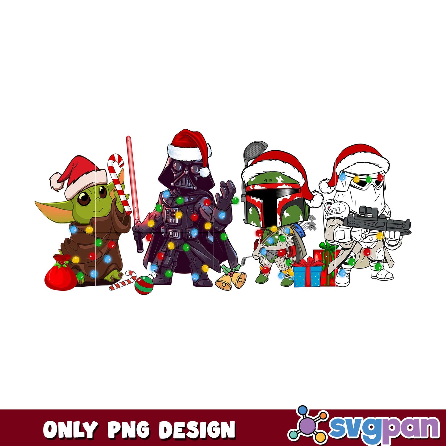 Starwars christmas hat png