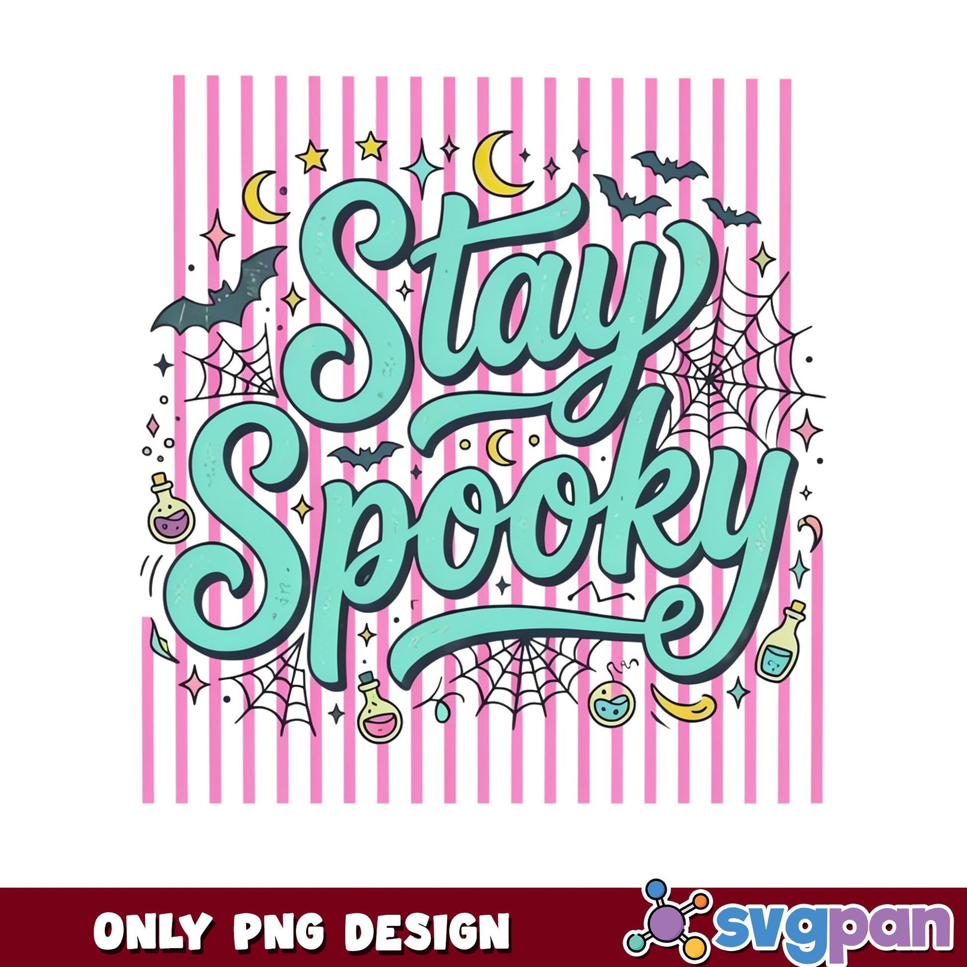 Stay Spooky Halloween PNG, Spooky Season PNG, Halloween PNG