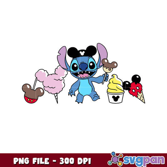 Stitch Disney Treats PNG