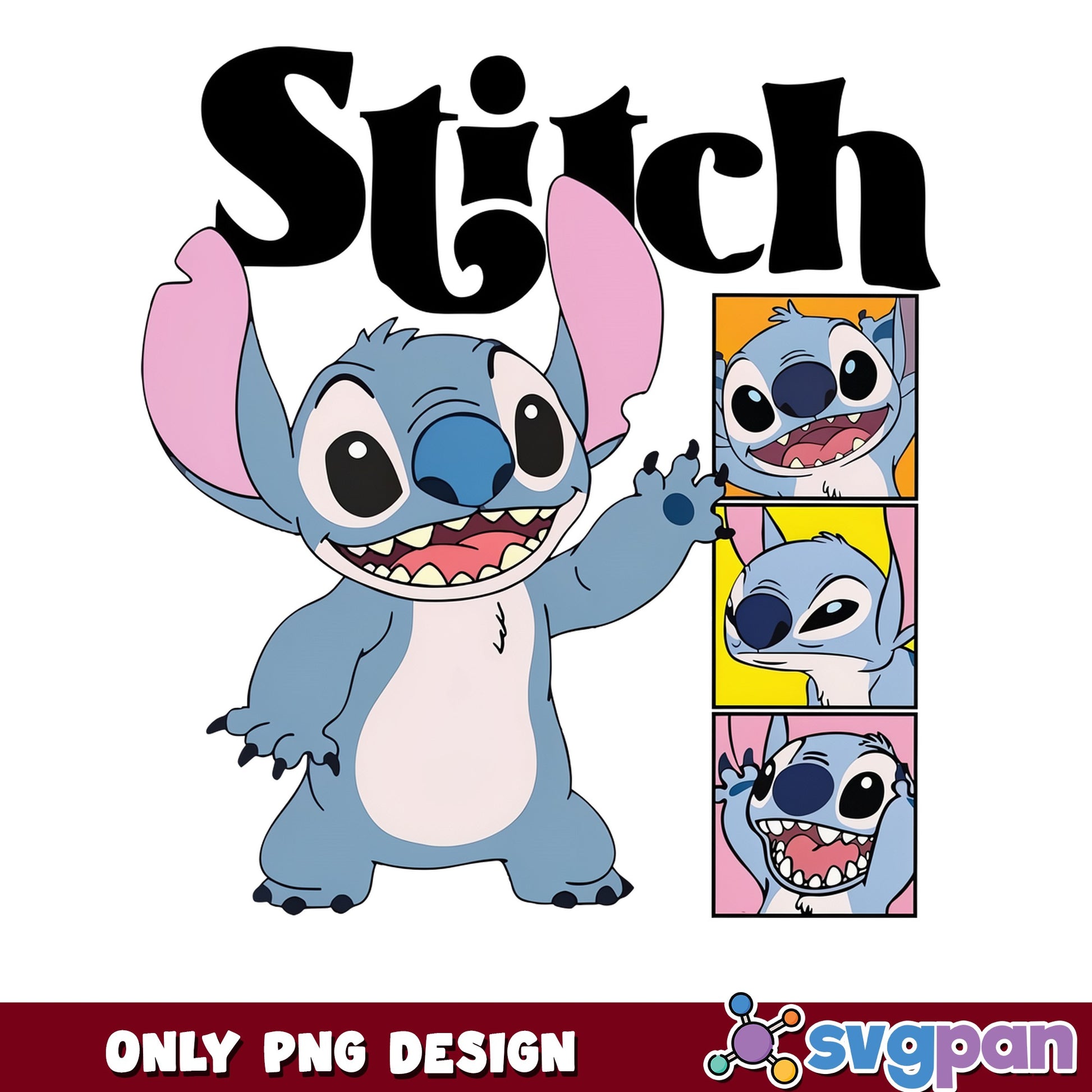 Stitch PNG Bundle Lilo And Stitch, Disney Stitch PNG, Cute Stitch PNG