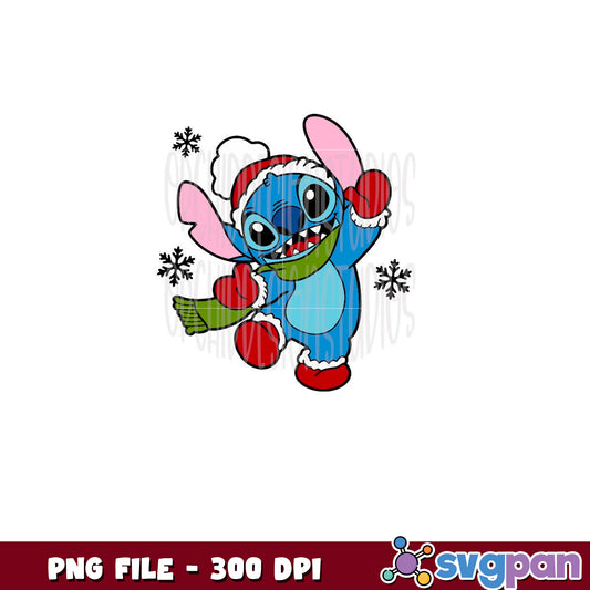 Stitch christmas png, chistmas stories png, christmas movies png