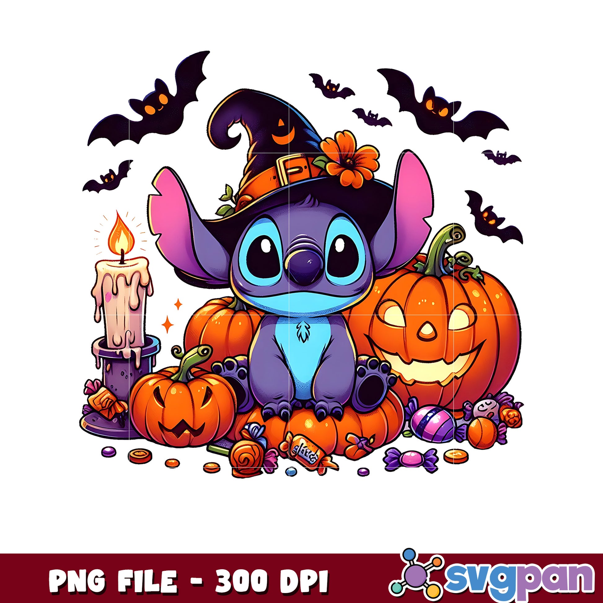 Stitch design pumpkin png, halloween costumes png, spirit halloween png