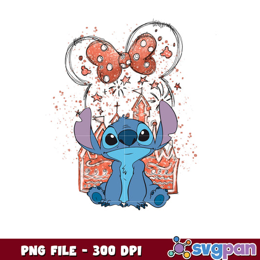 Stitch disney design png, disney cruise png,disney world png