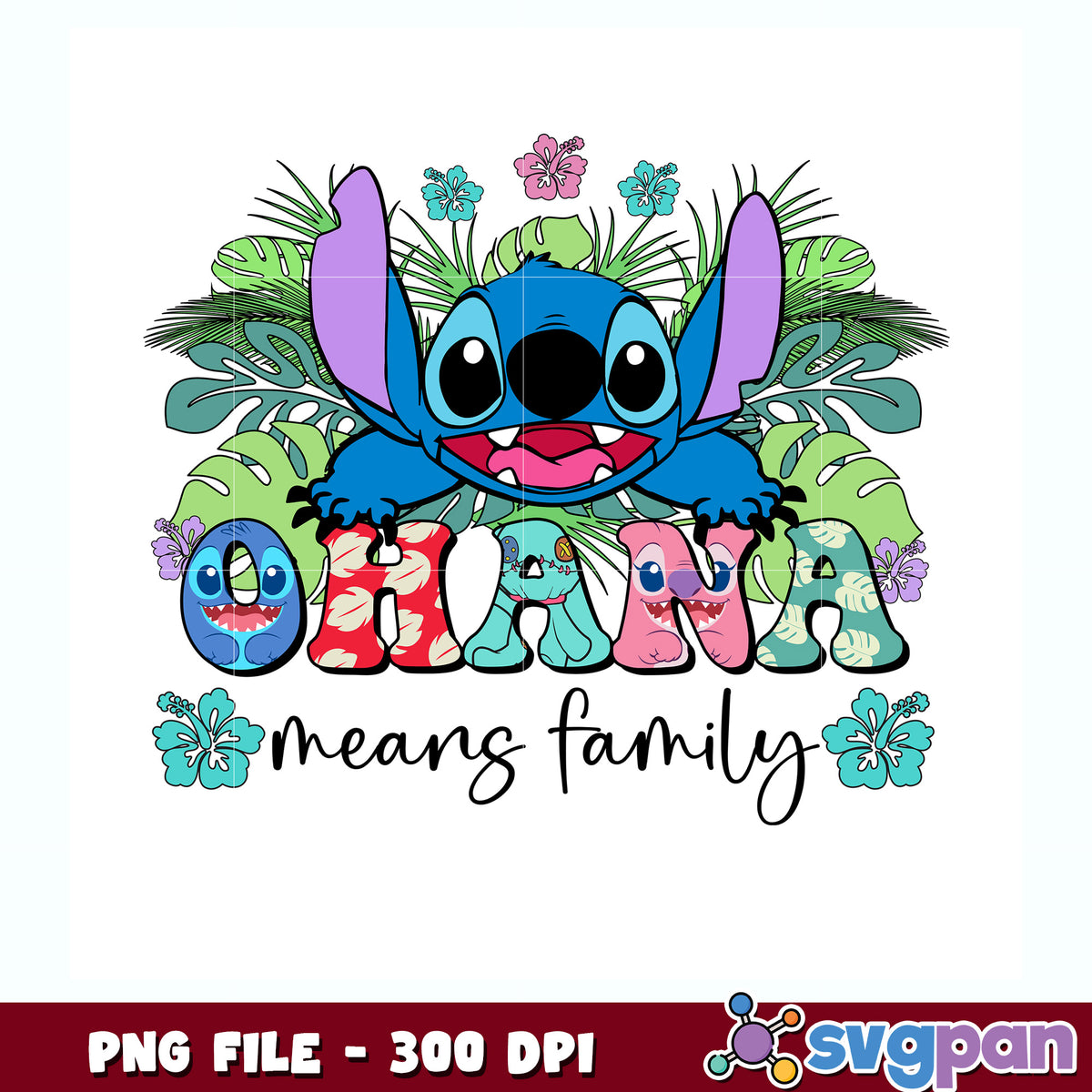 Stitch head ohana means family, stitch head png, ohana means family png